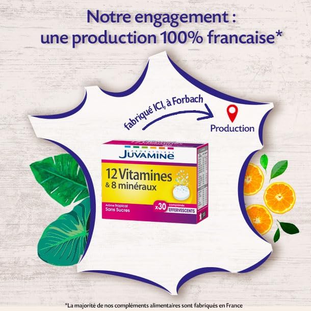 Vue 5 de Juvamine Vitamines Mineraux Fatigue