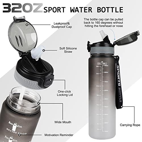 Vue 2 de Aohan Bouteille Deau De