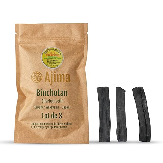 Ajima Binchotan Charbon Actif