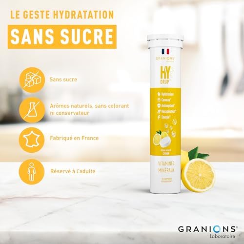 Vue 6 de Granions Hydrop Pastilles Hydratation