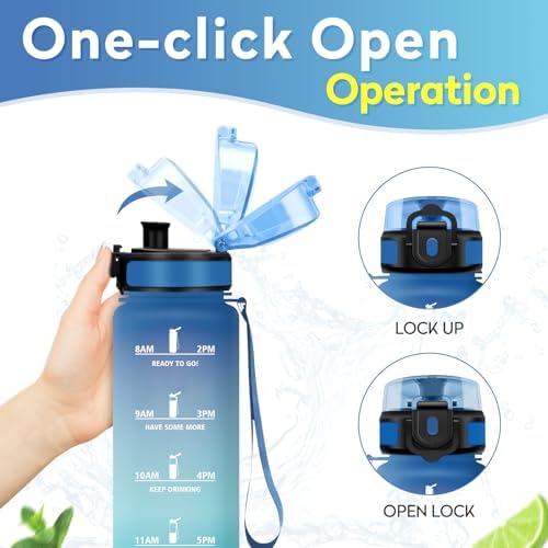 Vue 3 de Bouteille Sport Gourde