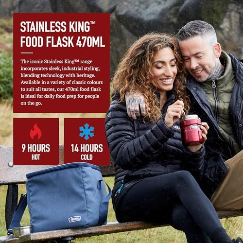 Vue 3 de Thermos Portealiments En Acier