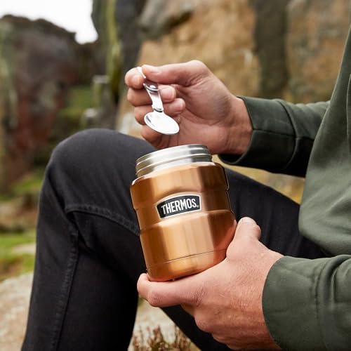 Vue 7 de Thermos Portealiments En Acier