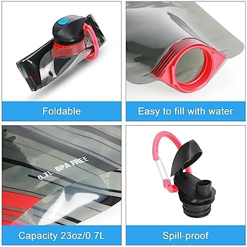 Vue 4 de Jund Bouteille Pliable Ml