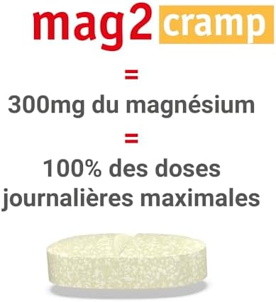 Vue 3 de Mag Crampes Magnesium Marin