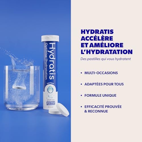 Vue 2 de Hydratis Pastilles Hydratation Electrolytes