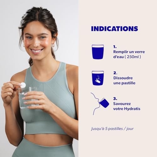 Vue 5 de Hydratis Pastilles Hydratation Electrolytes