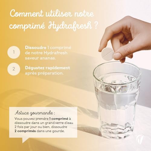 Vue 5 de Hydrafresh Pastilles Hydratation Effervescentes