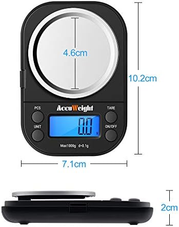 Vue 5 de Accuweight Mini Balances De