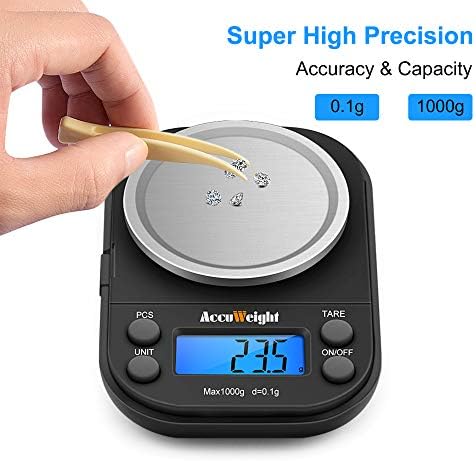 Vue 7 de Accuweight Mini Balances De