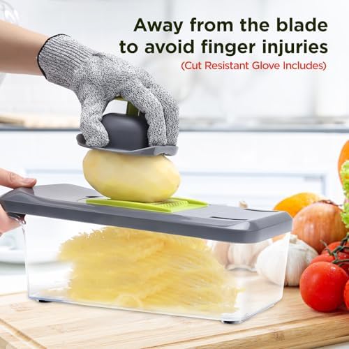 Vue 3 de Mandoline Cuisine Coupe Legumes
