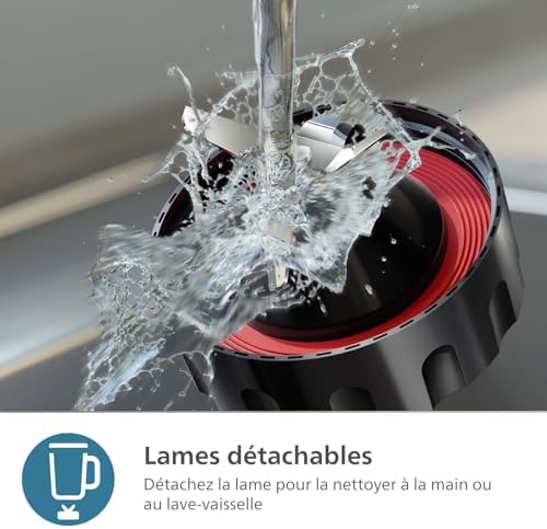 Vue 4 de Philips Blender Series Puissance