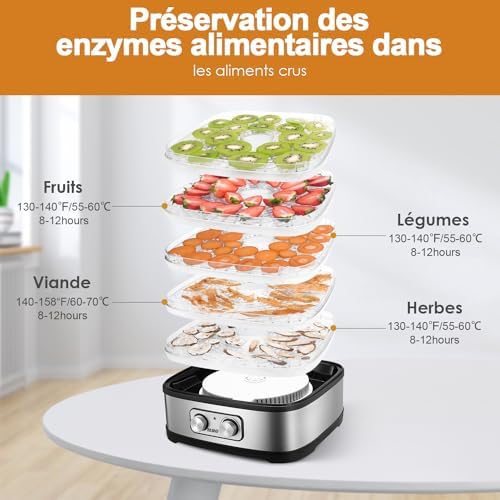 Vue 4 de Yashe Ggja Deshydrateur Alimentaire