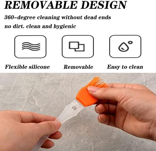 Vue 5 de Pinceau Cuisine Silicone Pinceau