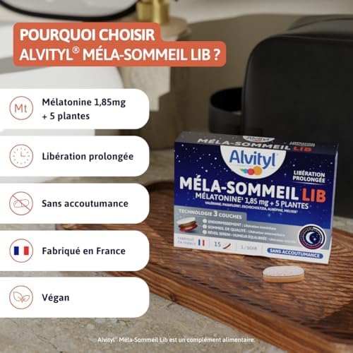 Vue 3 de Alvityl Melasommeil Lib Melatonine