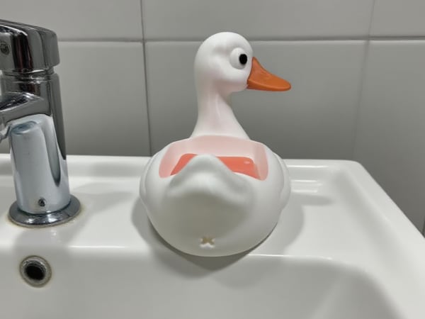 Jabonera de pato (impresión por piezas)