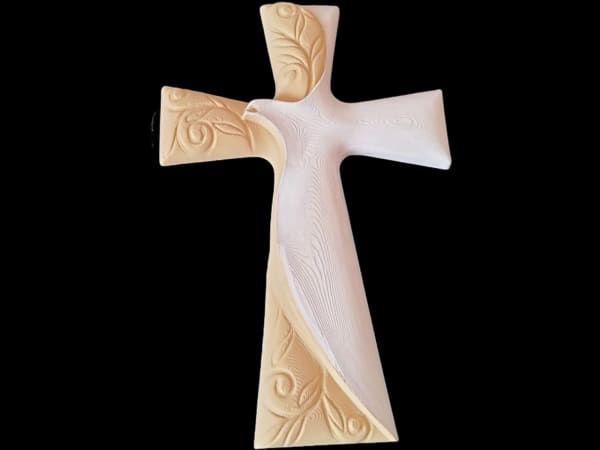cruz de paloma moderna 