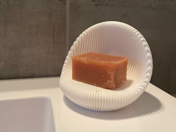 Jabonera Ondulada Base Antideslizante Inteligente