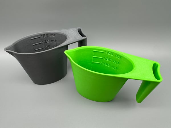 Vaso medidor 100 - 150 ml con marcas