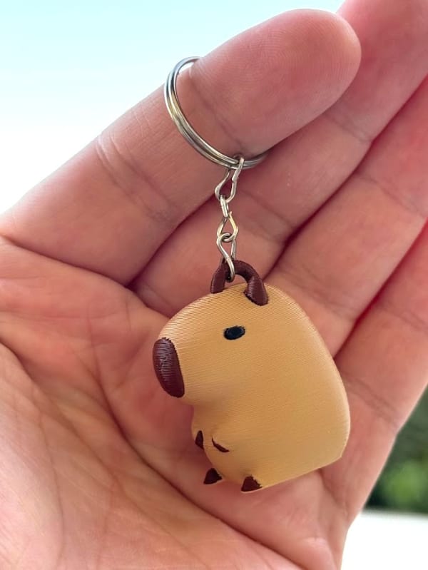 Llavero Capibara Adorable