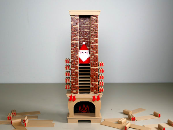 Calendario de Adviento de Santa Claus