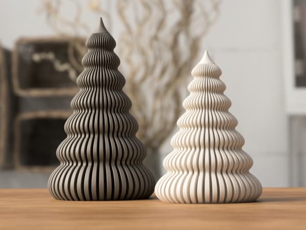Árboles de Navidad (compatibles con luz de té)