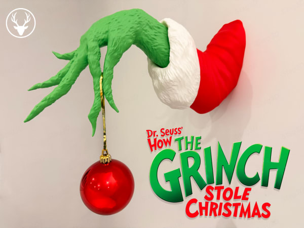 El Grinch - Montaje en pared