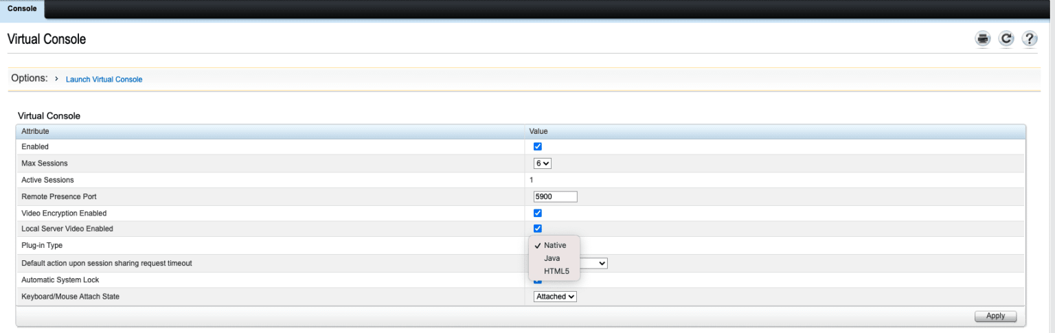 iDrac changing plugins