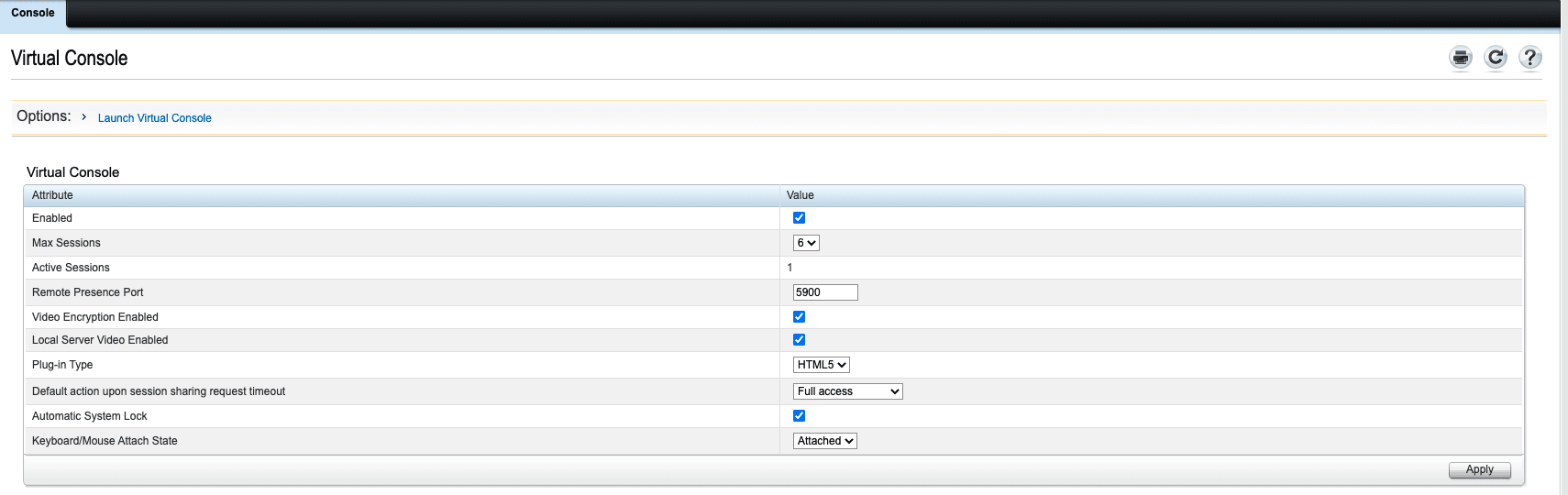 Using HTML5 Virtual Console with iDrac 7
