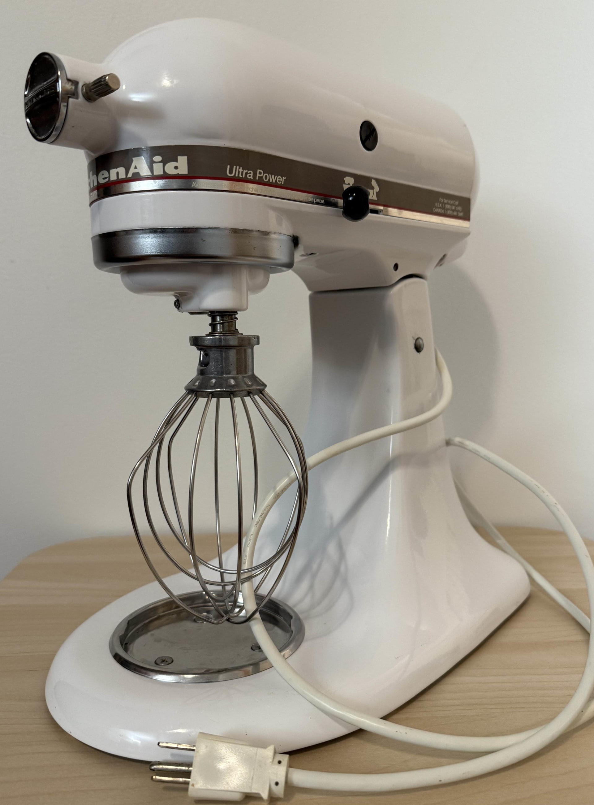 Re-greasing KitchenAid Mixer