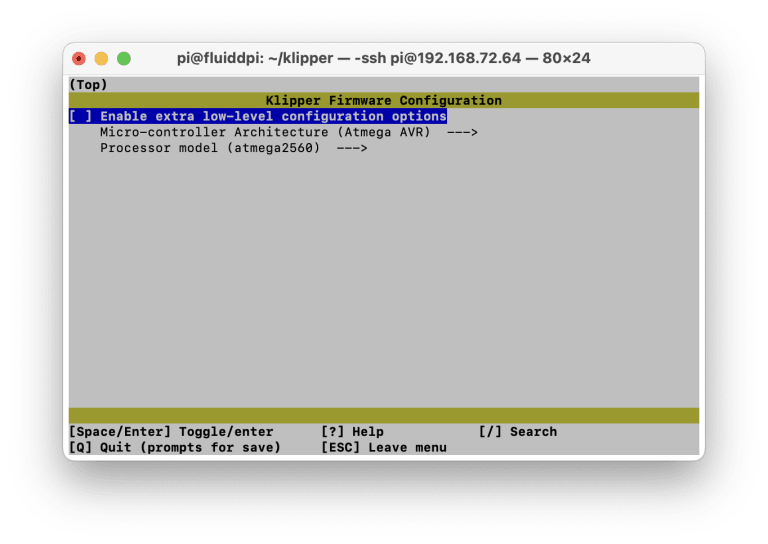 Klipper GUI
