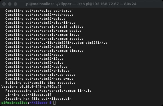 Firmware built