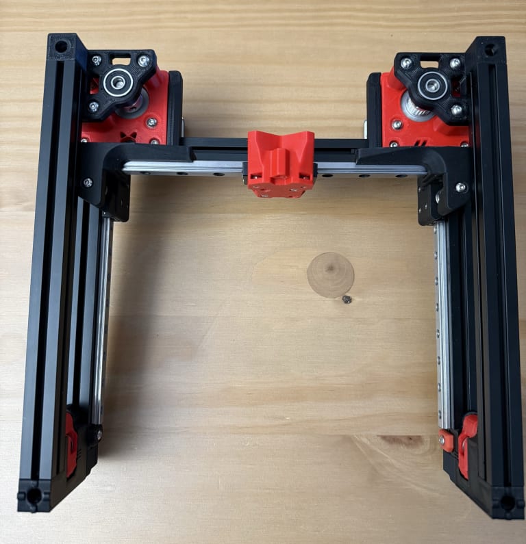 Assembled gantry