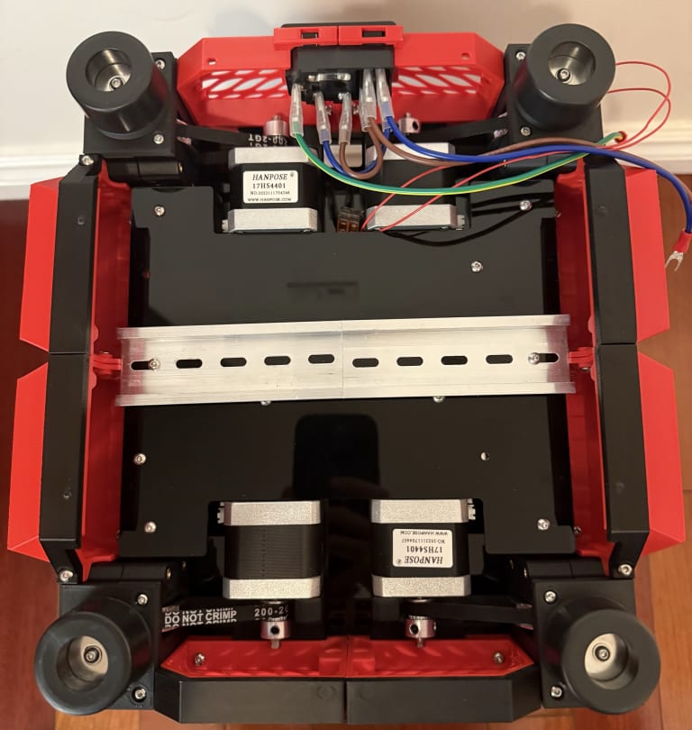 Bottom of printer