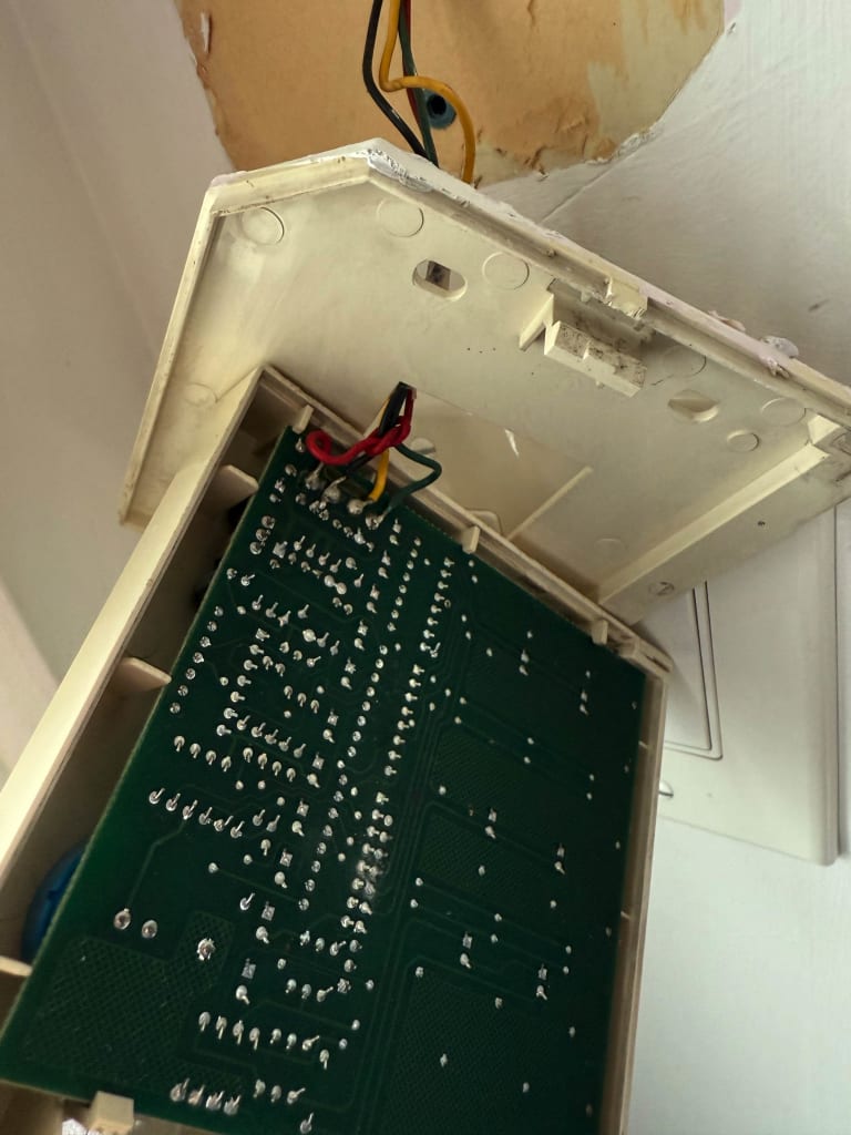 Soldered wires