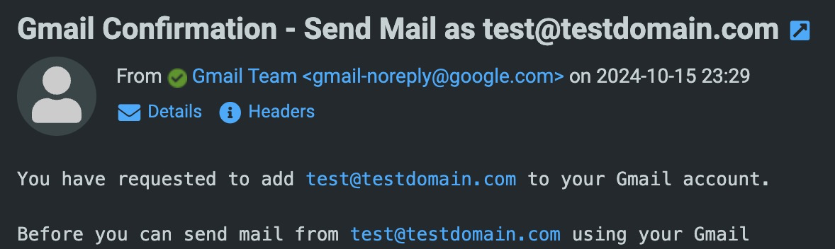 PurelyMail user confirmation