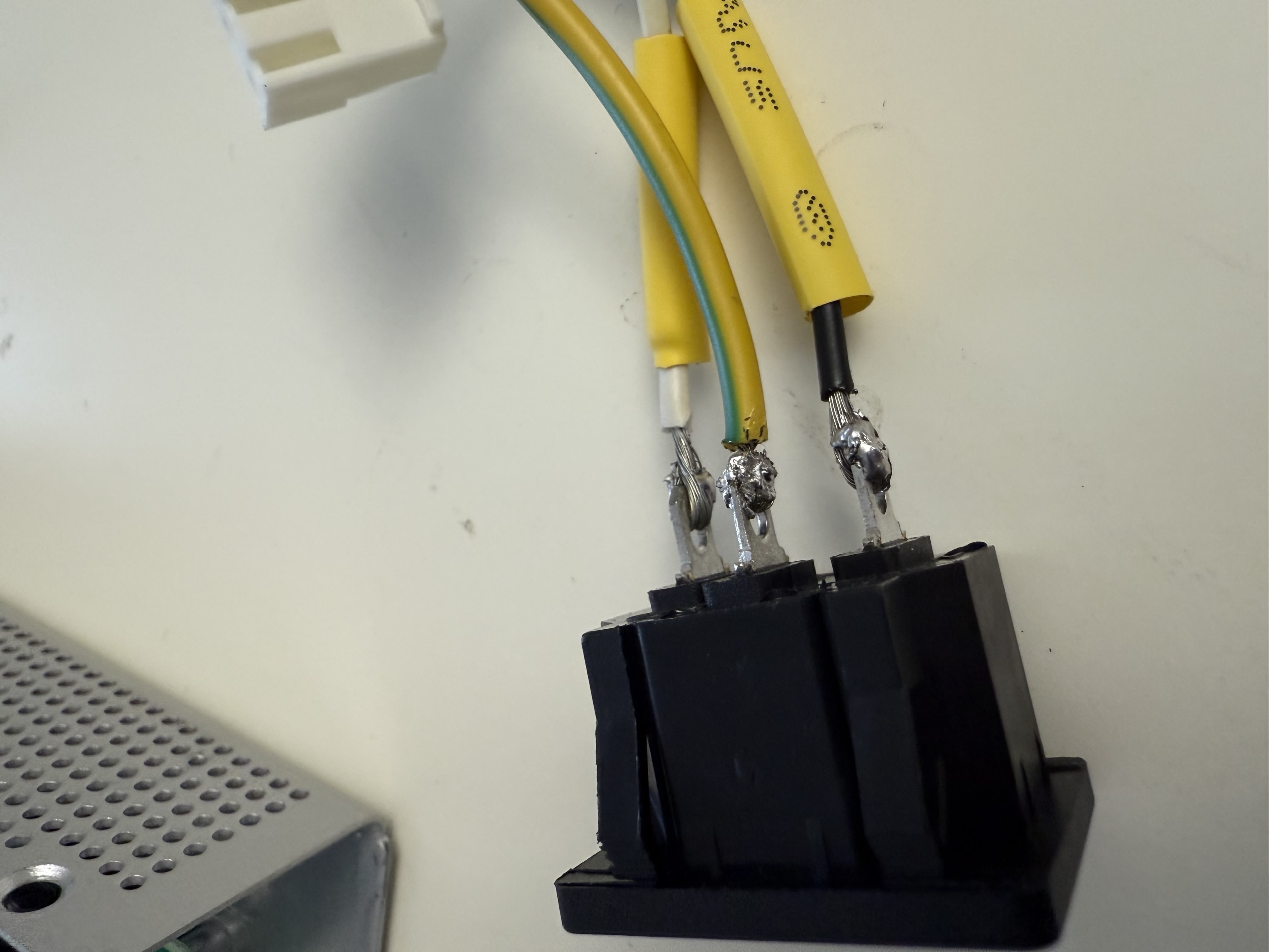 New port soldered