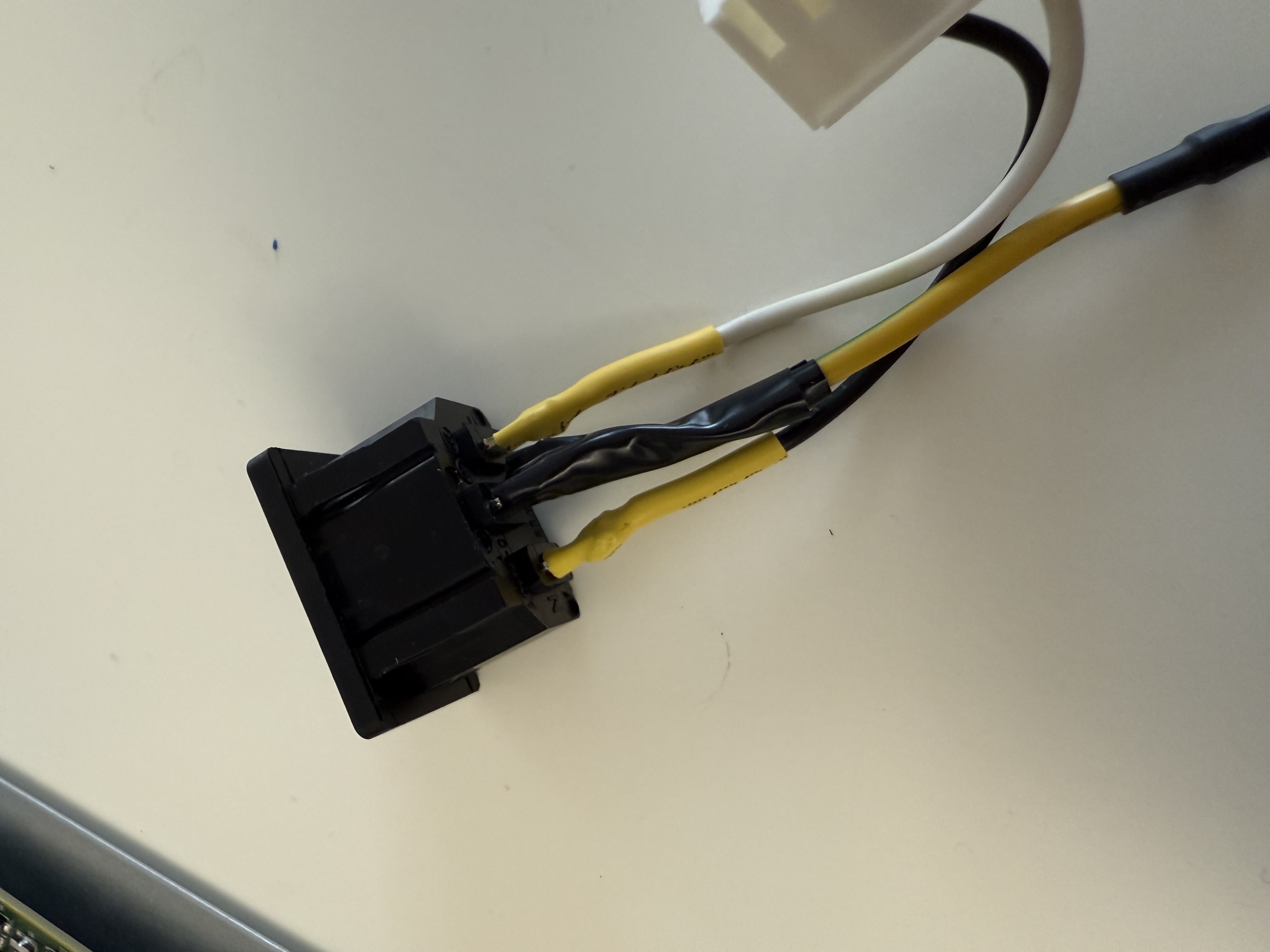 Heat shrink and electrical tape