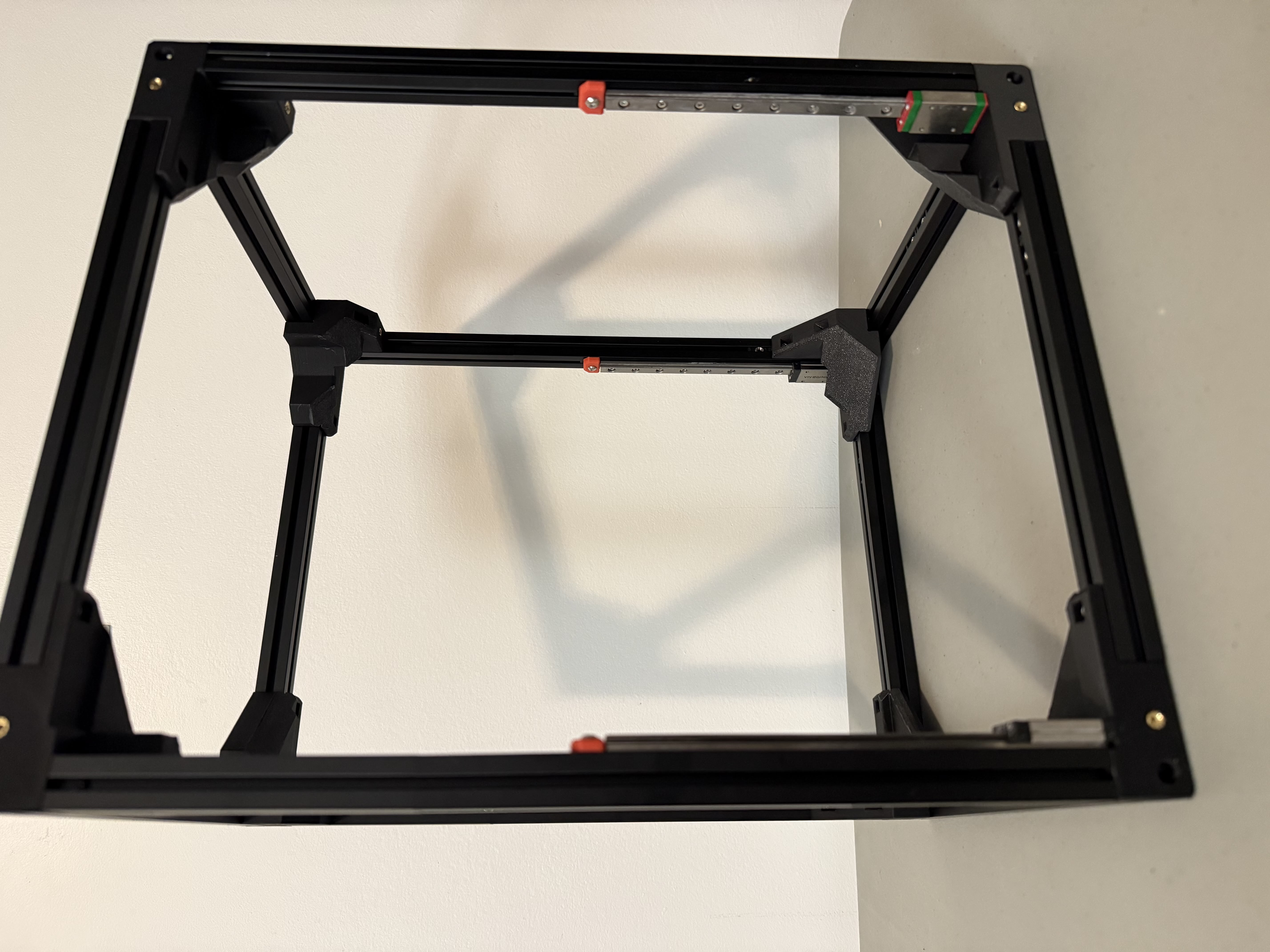 Installed linear rails and NDNs