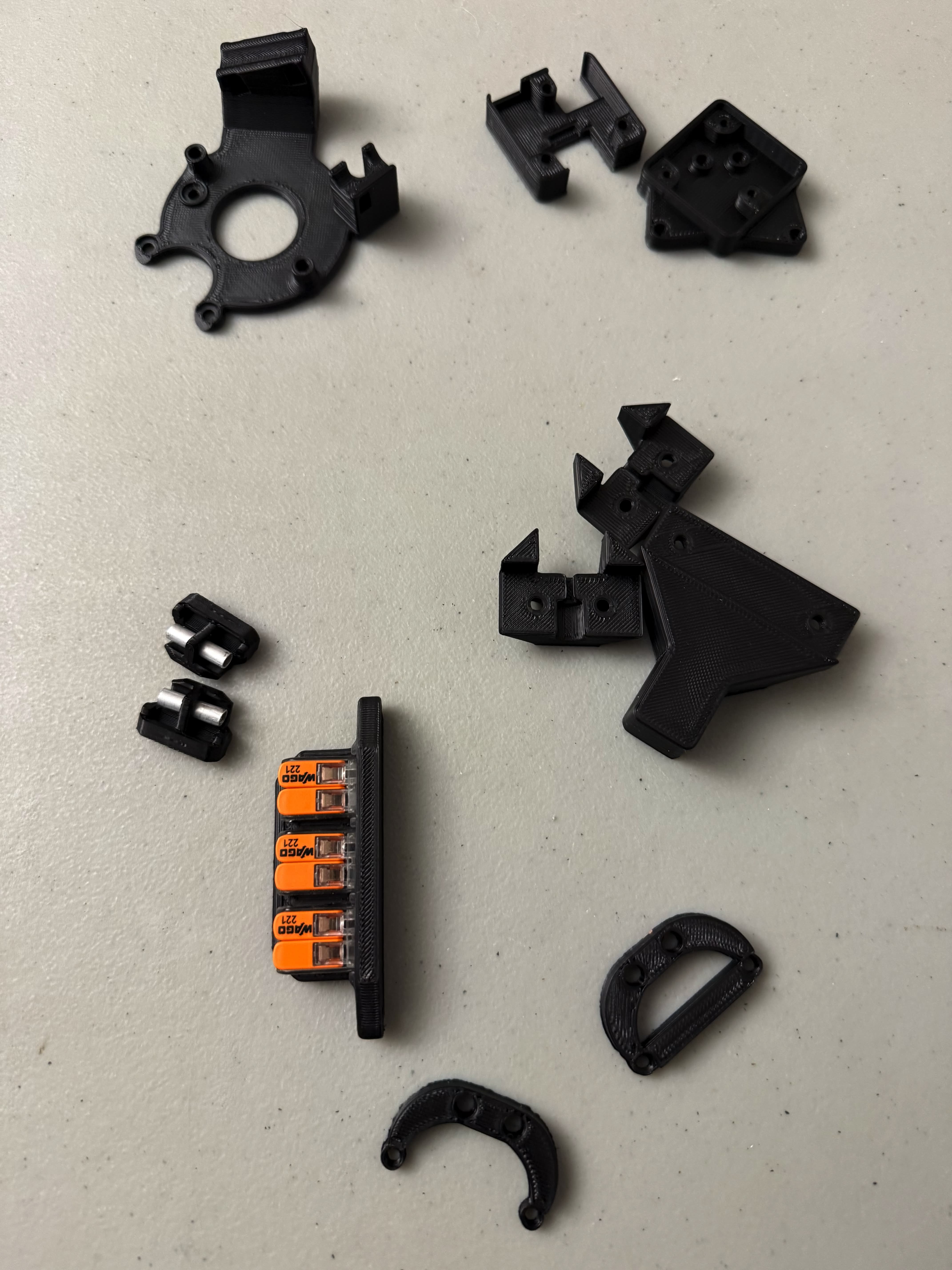 New printed parts