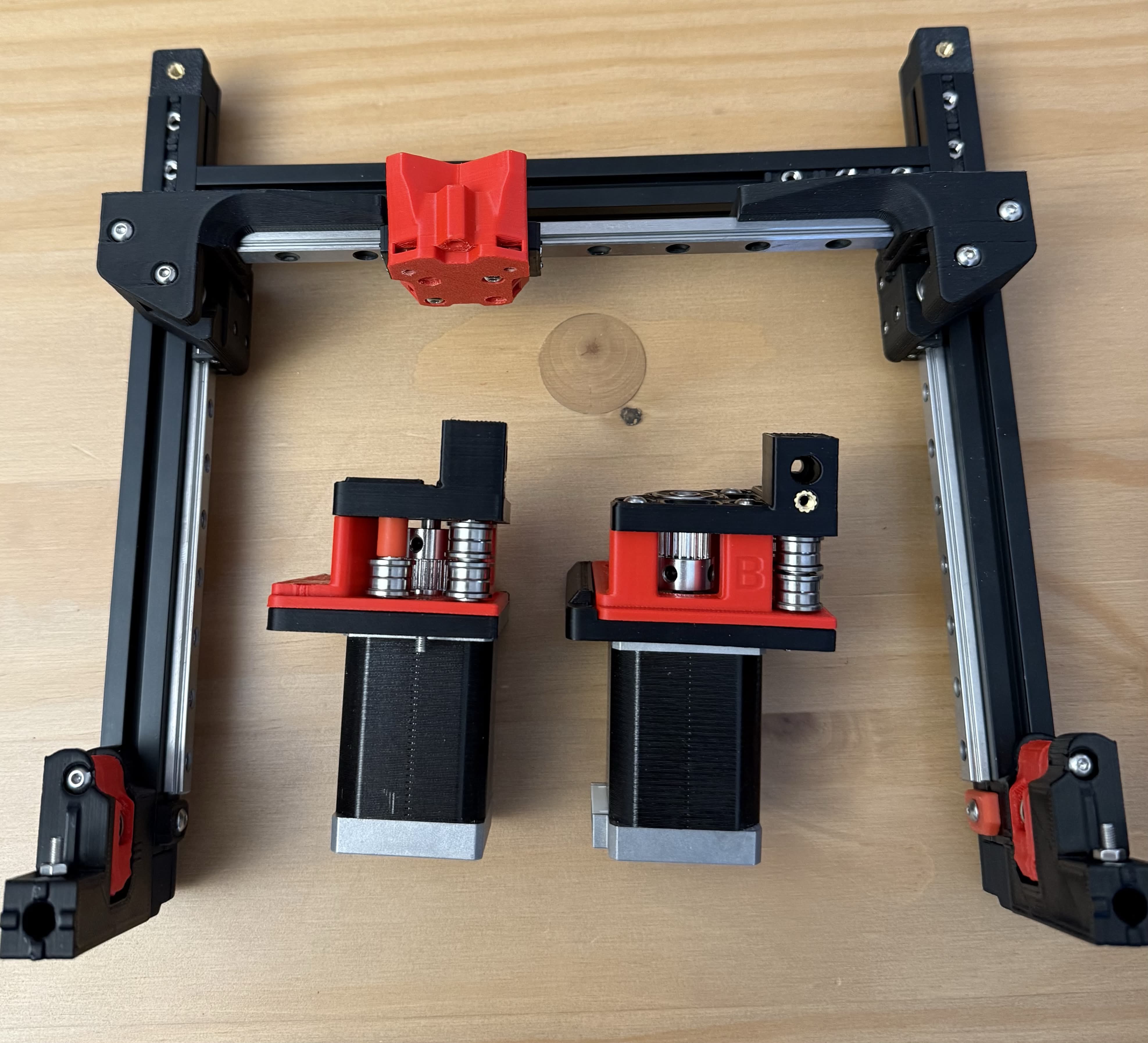 Assembled Idlers and AB motor mounts