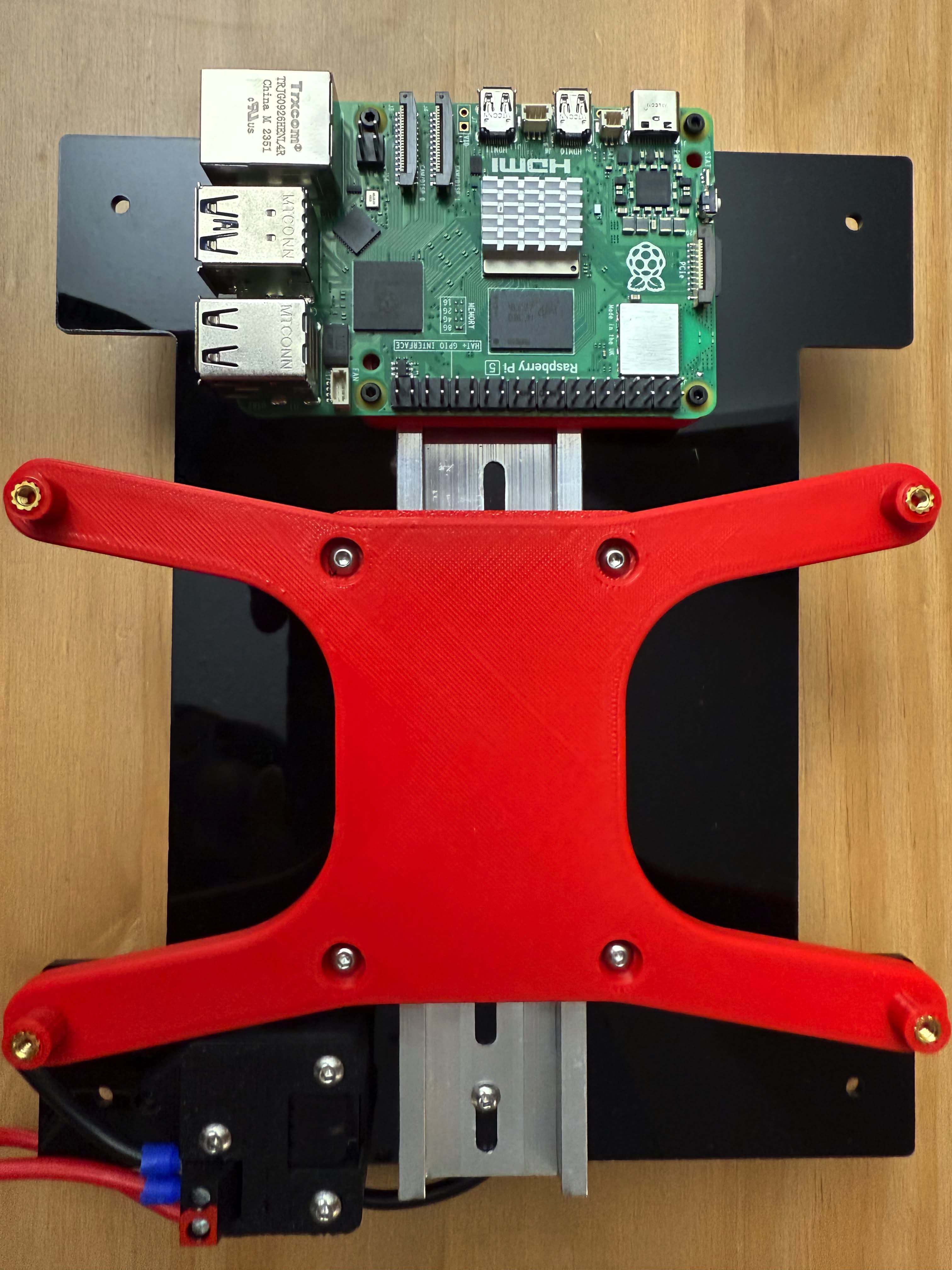 Electronics board side