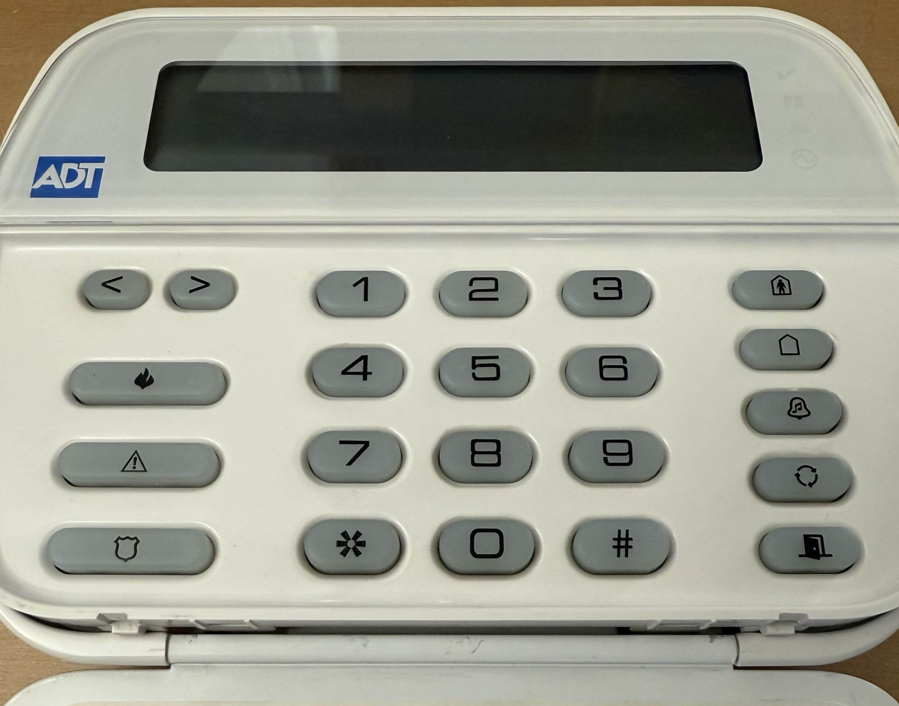 Removing keypad from housing