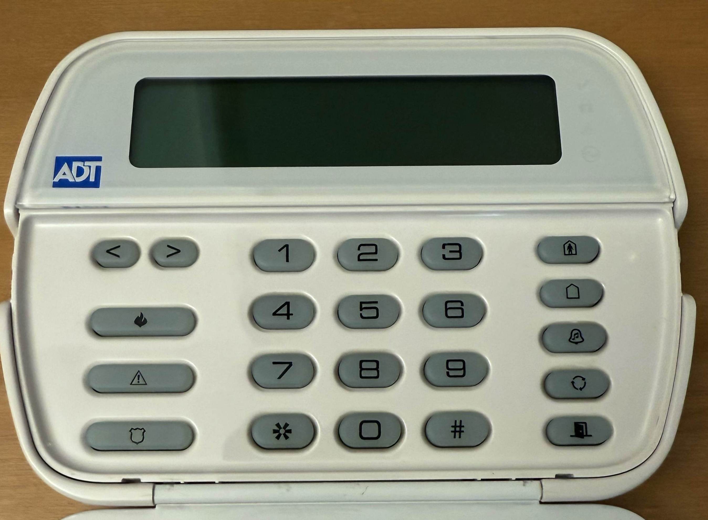 Fully assembled keypad