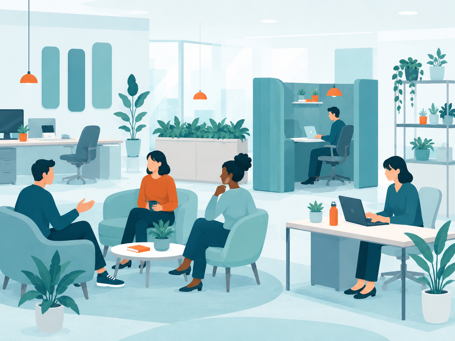 Work design illustration