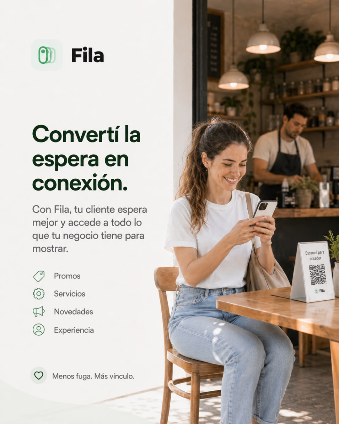 Cuando la espera desconecta, el cliente se va