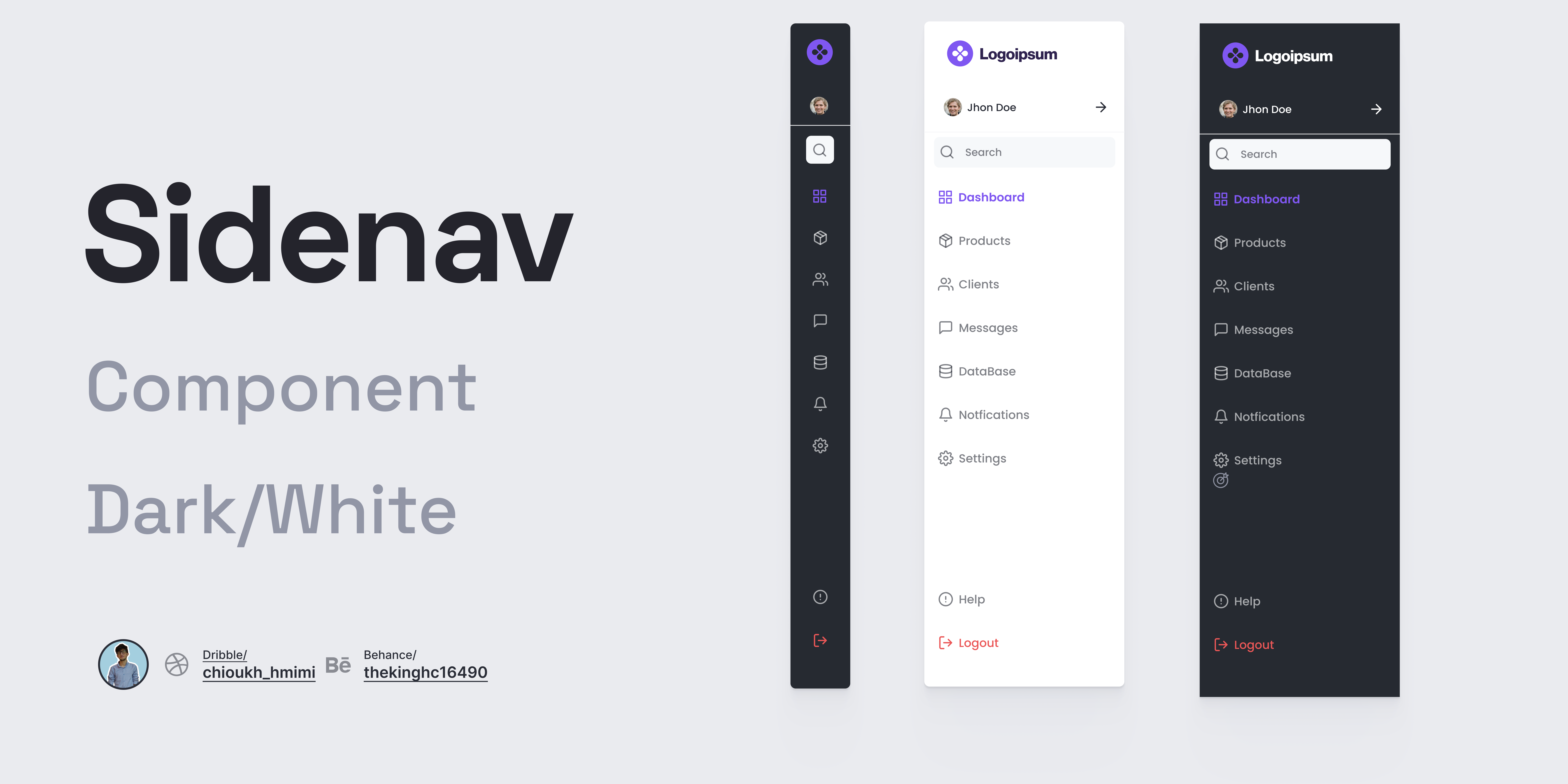 Side Bar Navigation