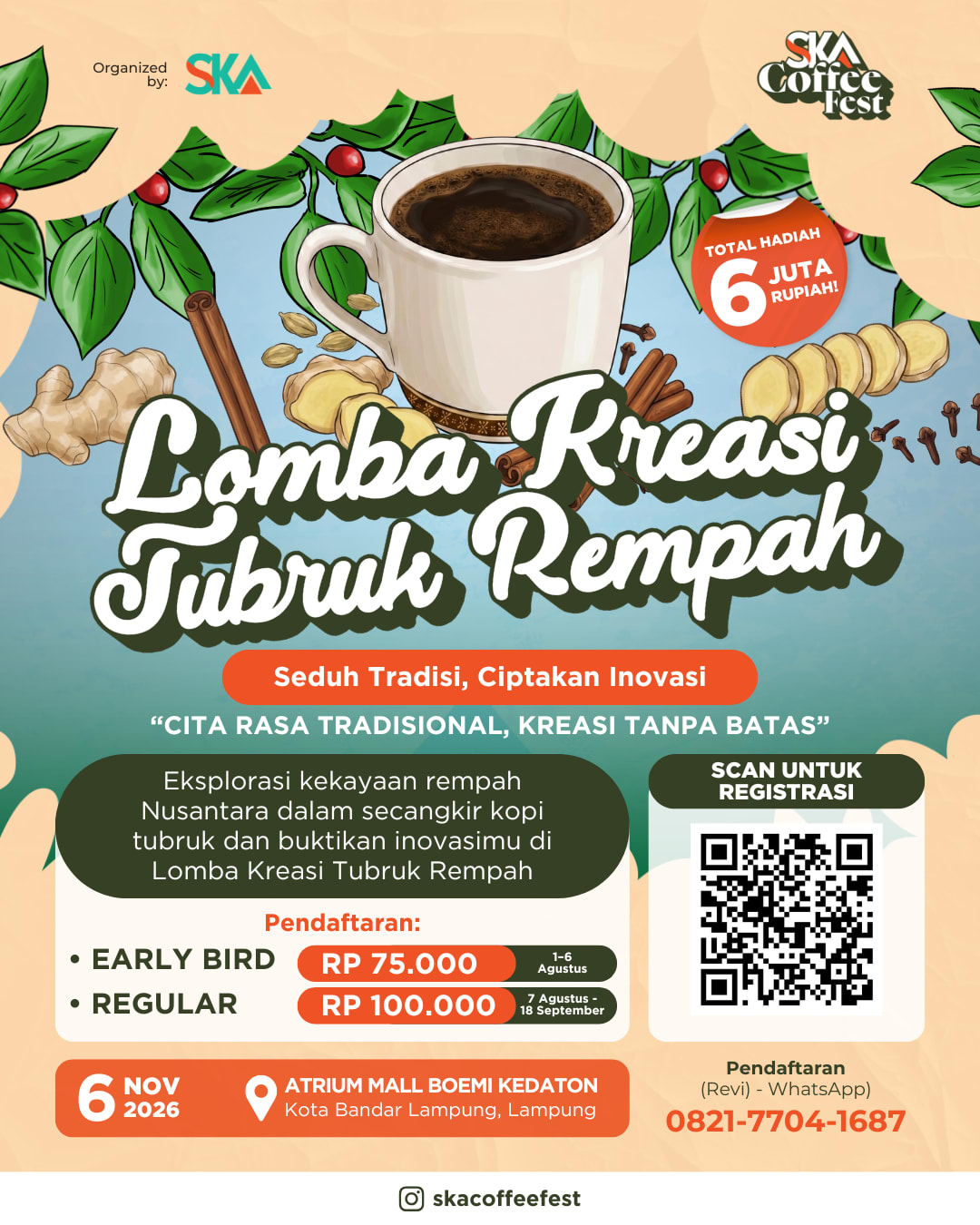 Kreasi Tubruk Rempah
