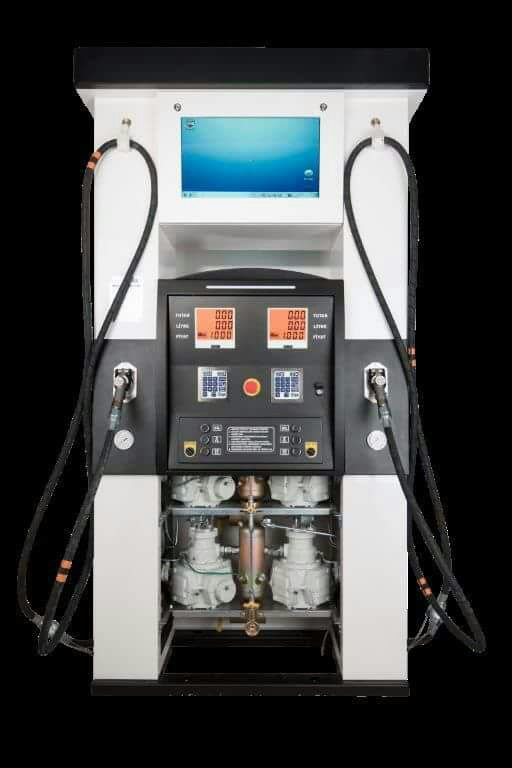 Dispensador de GLP Multivisión de 4 mangueras