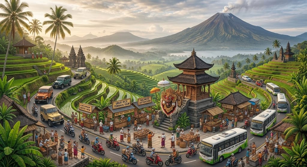 Kintamani & Ubud Tour